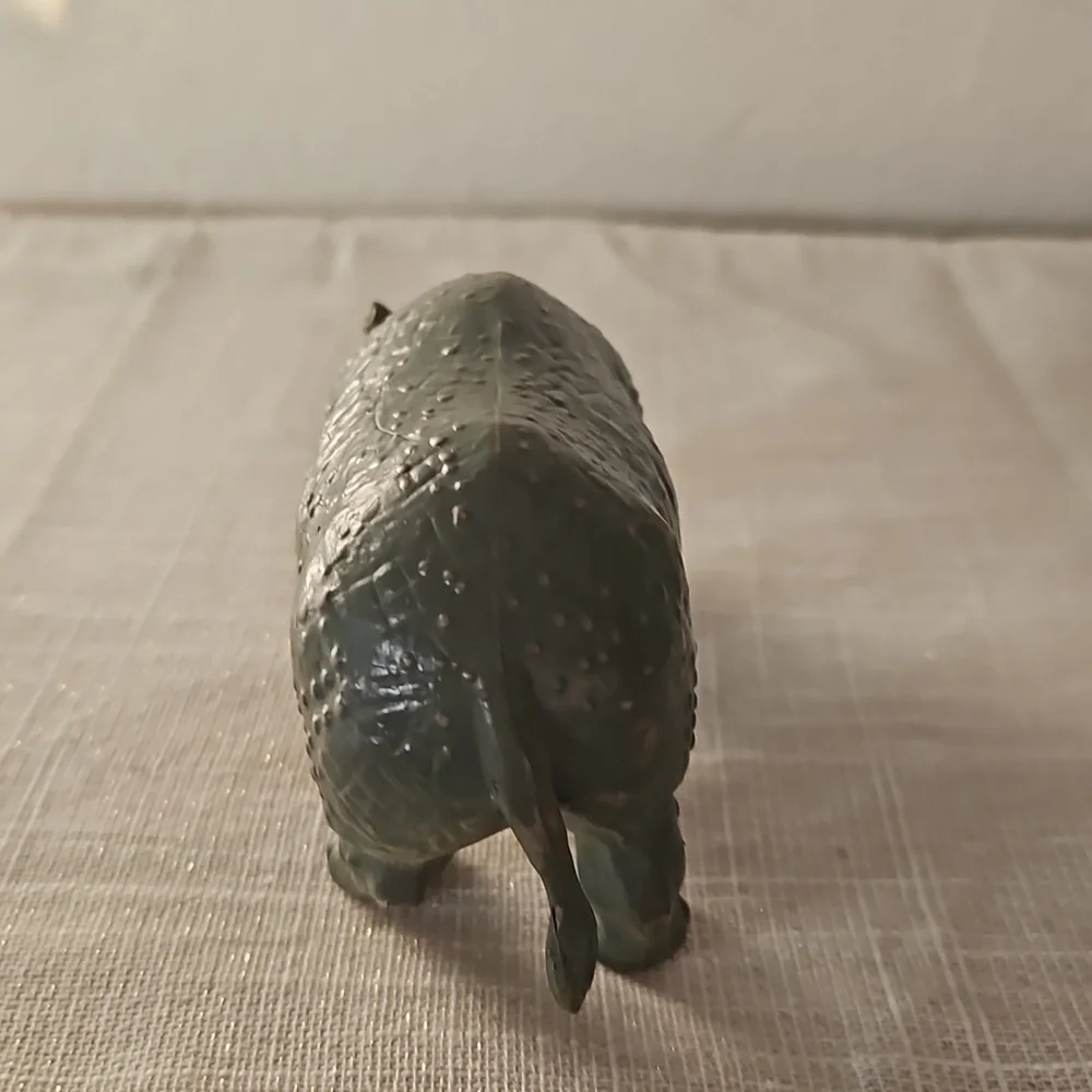 Vintage AAA solid rubber Rhinocerous Figure - Picture 3 of 8